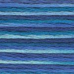 DMC Embroidery Floss, 6 - Strand Multi - Color Variations - Laguna Blue - Honey Bee Stamps