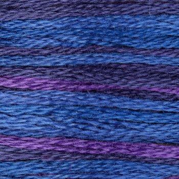 DMC Embroidery Floss, 6 - Strand Multi - Color Variations - Mid Summer Night - Honey Bee Stamps
