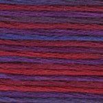 DMC Embroidery Floss, 6 - Strand Multi - Color Variations - Mixed Berries - Honey Bee Stamps
