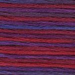 DMC Embroidery Floss, 6 - Strand Multi - Color Variations - Mixed Berries - Honey Bee Stamps