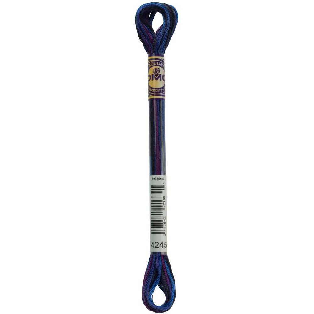 DMC Embroidery Floss, 6 - Strand Multi - Color Variations - Mystical Midnight - Honey Bee Stamps