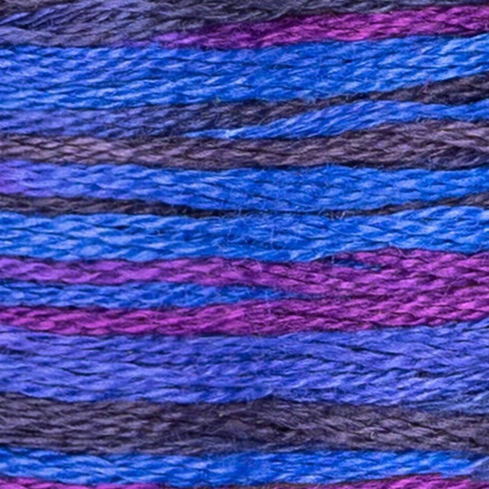 DMC Embroidery Floss, 6 - Strand Multi - Color Variations - Mystical Midnight - Honey Bee Stamps