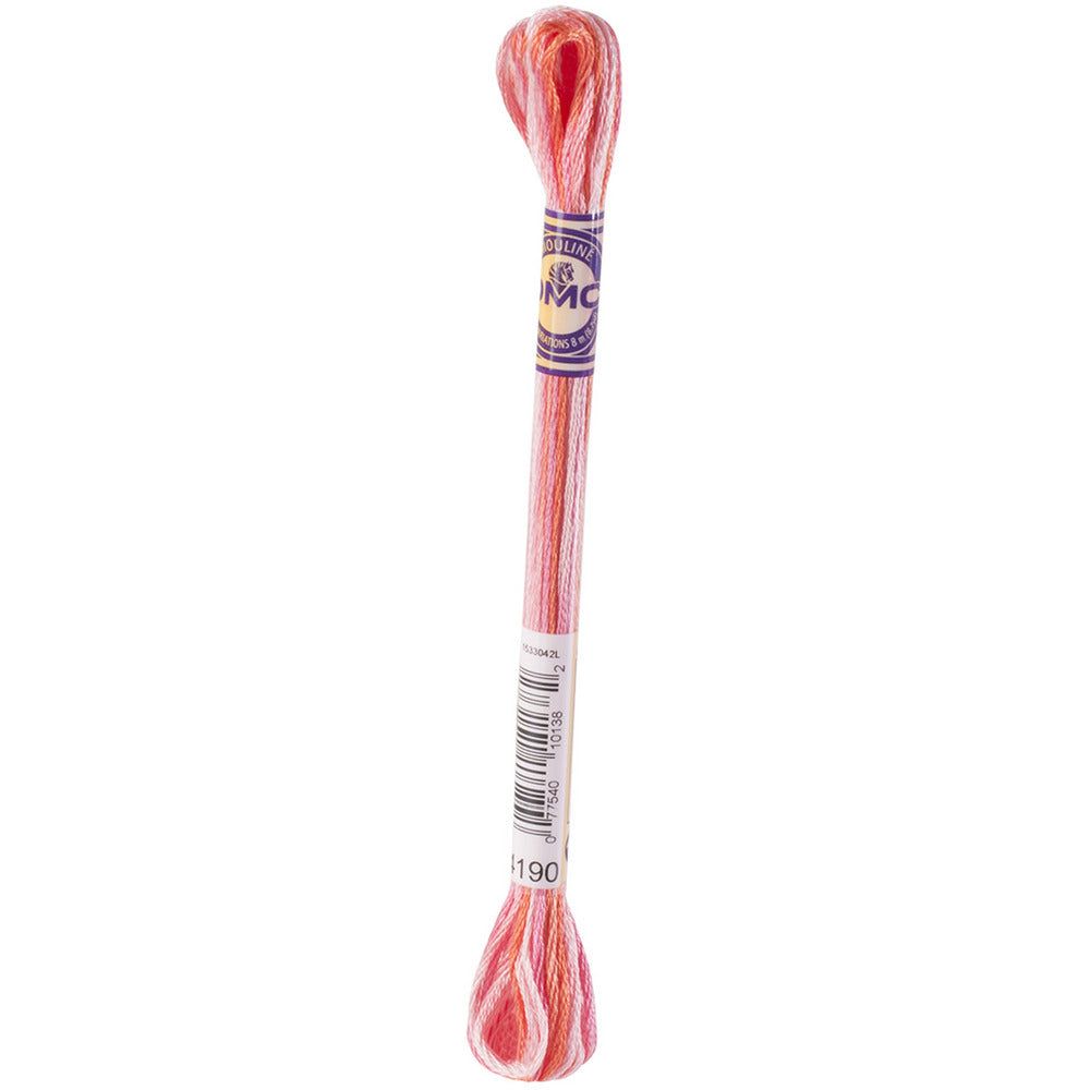 DMC Embroidery Floss, 6 - Strand Multi - Color Variations - Ocean Coral - Honey Bee Stamps
