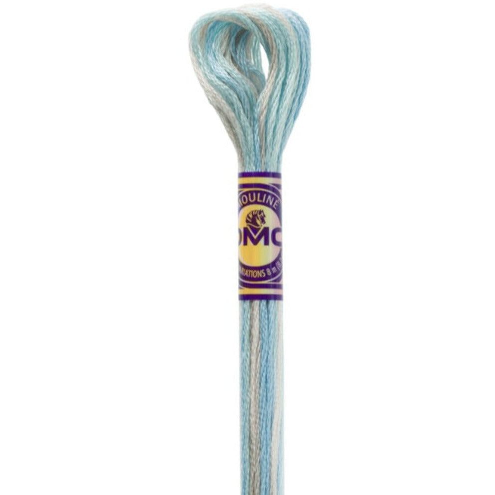 DMC Embroidery Floss, 6 - Strand Multi - Color Variations - Polar Ice - Honey Bee Stamps