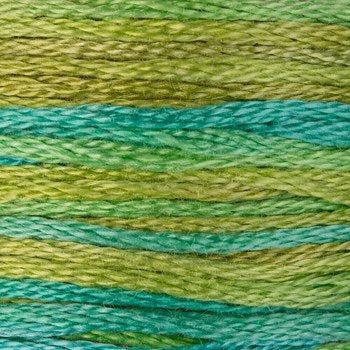 DMC Embroidery Floss, 6-Strand Multi-Color Variations - Roaming Pastures - Honey Bee Stamps
