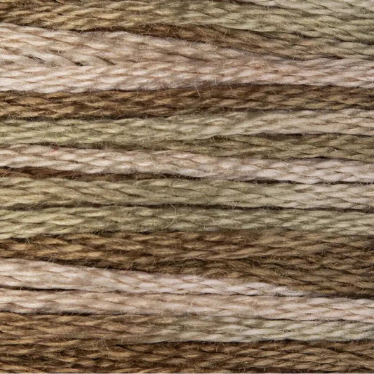 DMC Embroidery Floss, 6 - Strand Multi - Color Variations - Sand Dune - Honey Bee Stamps