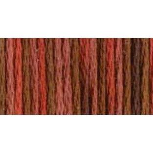 DMC Embroidery Floss, 6 - Strand Multi - Color Variations - Terra Cotta - Honey Bee Stamps