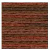 DMC Embroidery Floss, 6 - Strand Multi - Color Variations - Terra Cotta - Honey Bee Stamps