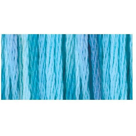 DMC Embroidery Floss, 6 - Strand Multi - Color Variations - Tropical Waters - Honey Bee Stamps