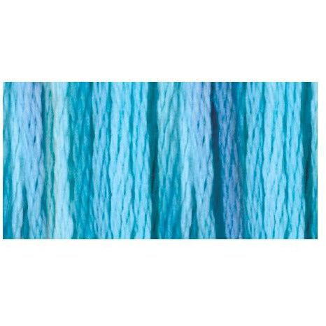 DMC Embroidery Floss, 6-Strand Multi-Color Variations - Tropical Waters - Honey Bee Stamps