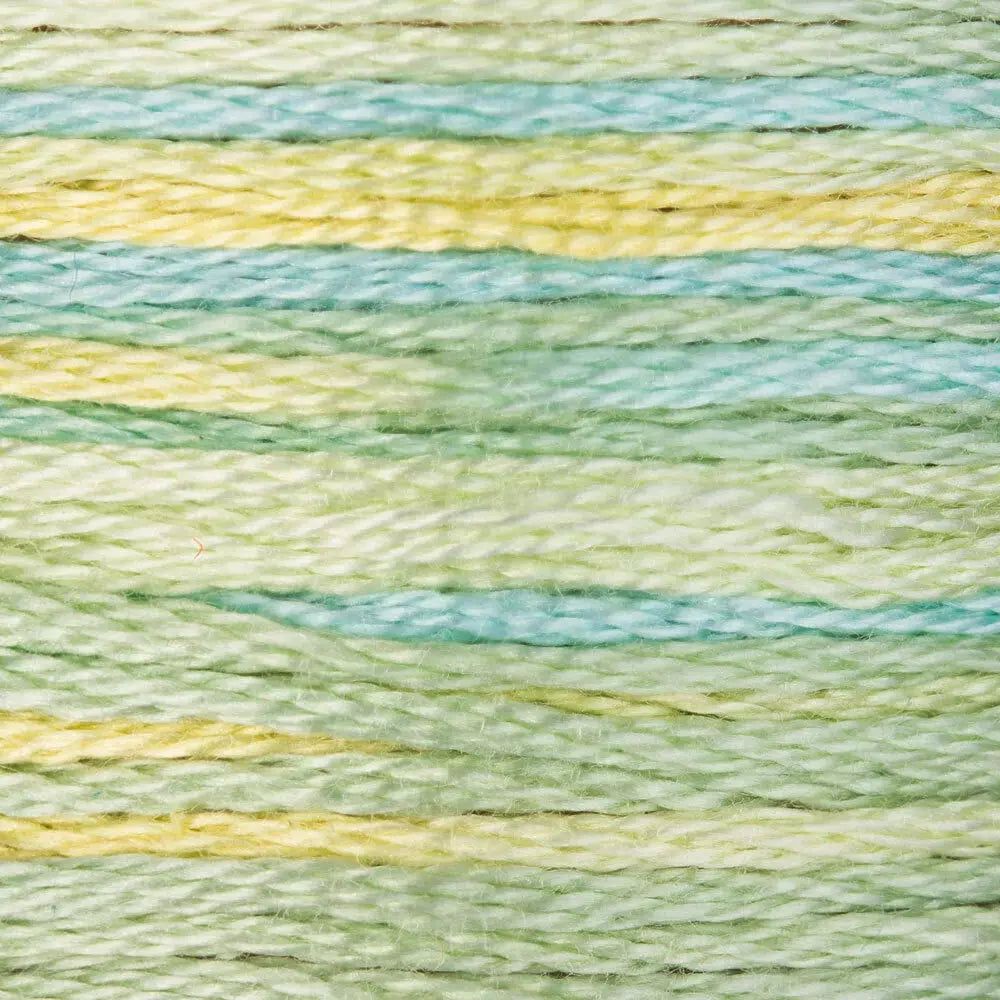 DMC Embroidery Floss, 6 - Strand Multi - Color Variations - Weeping Willow - Honey Bee Stamps