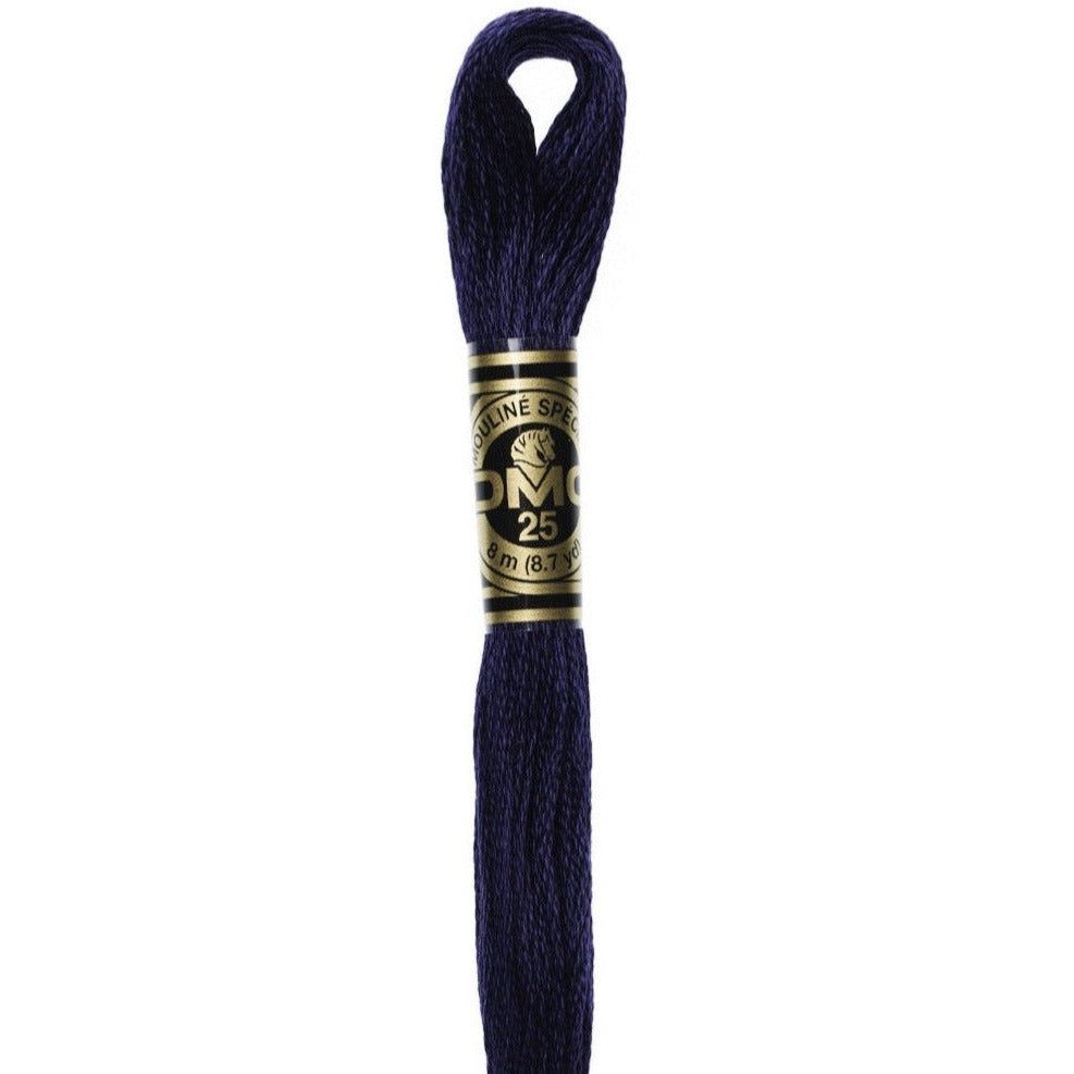 DMC Embroidery Floss, 6-Strand - Navy Blue Dark #823 - Honey Bee Stamps