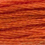 DMC Embroidery Floss, 6-Strand - Orange Spice Dark #720 - Honey Bee Stamps