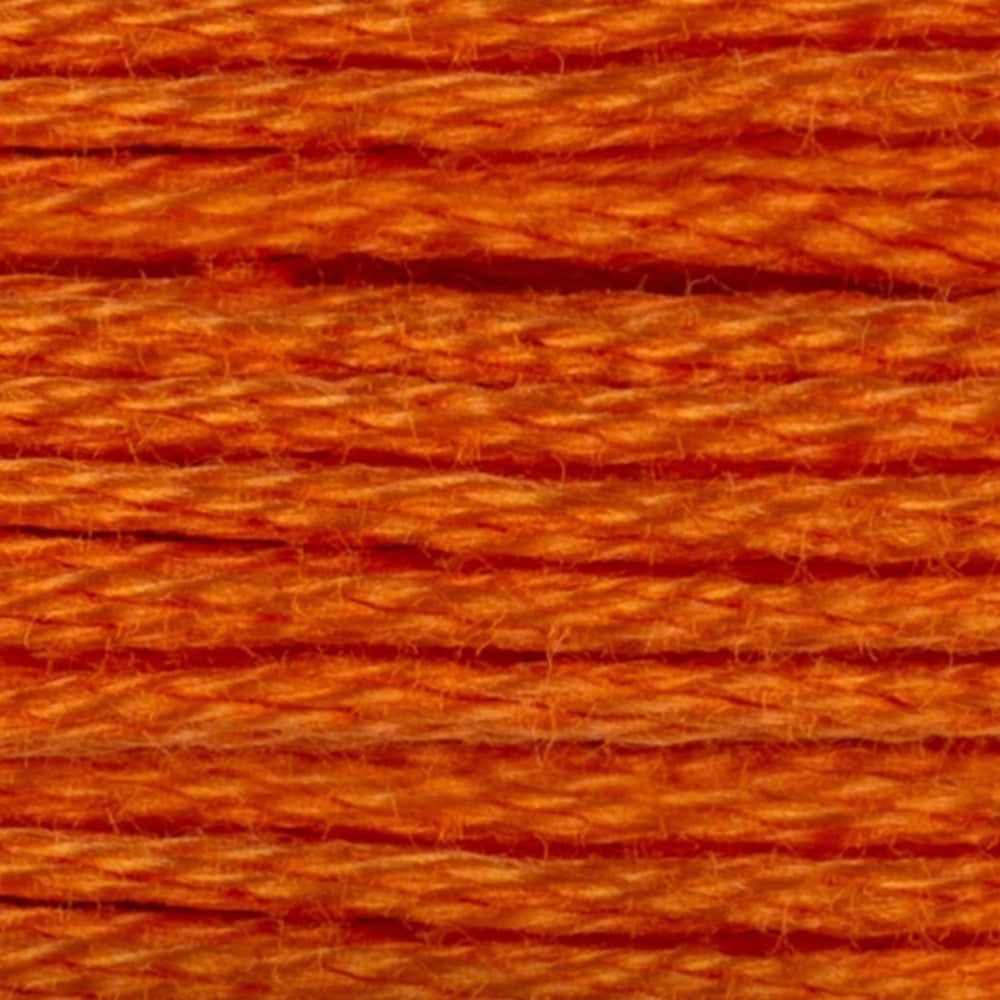 DMC Embroidery Floss, 6 - Strand - Orange Spice Medium 721 - Honey Bee Stamps