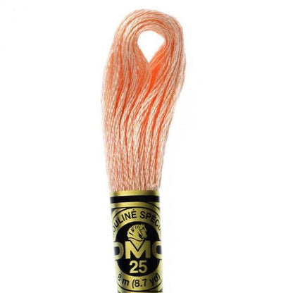 DMC Embroidery Floss, 6 - Strand - Peach 353 - Honey Bee Stamps