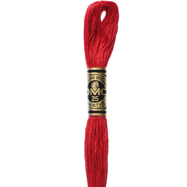 DMC Embroidery Floss, 6-Strand - Red #321 - Honey Bee Stamps