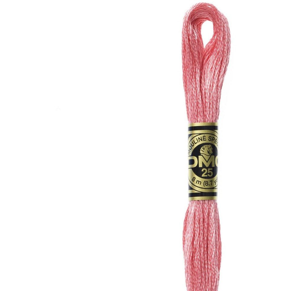 DMC Embroidery Floss, 6 - Strand - Rose Medium 899 - Honey Bee Stamps