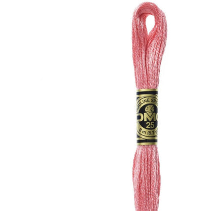 DMC Embroidery Floss, 6 - Strand - Rose Medium 899 - Honey Bee Stamps