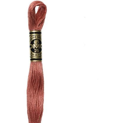 DMC Embroidery Floss, 6 - Strand - Salmon Dark 3328 - Honey Bee Stamps