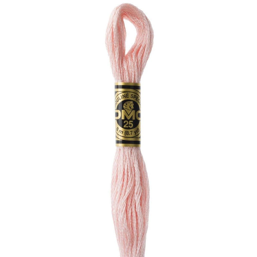DMC Embroidery Floss, 6 - Strand - Shell Pink Very Light 225 - Honey Bee Stamps