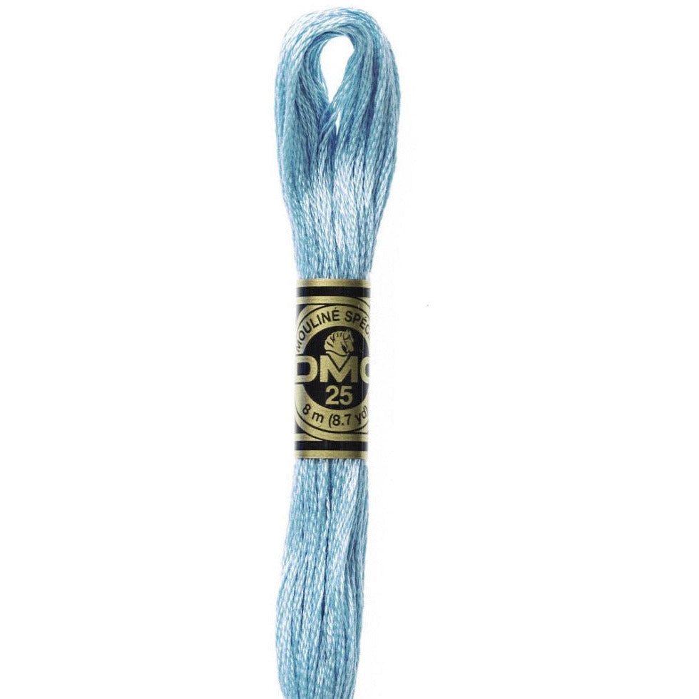 DMC Embroidery Floss, 6 - Strand - Sky Blue 519 - Honey Bee Stamps