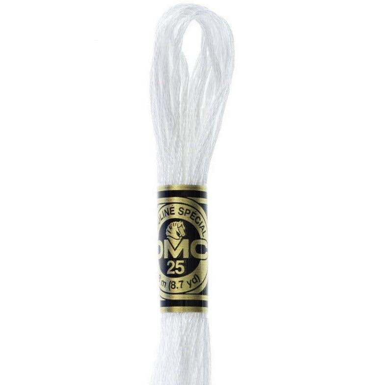 DMC Embroidery Floss, 6-Strand - Snow White #B5200 - Honey Bee Stamps