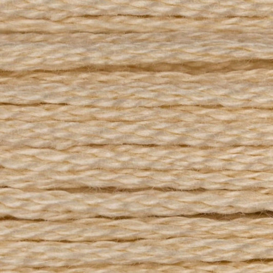 DMC Embroidery Floss, 6-Strand - Tan Ultra Very Light #739 - Honey Bee Stamps