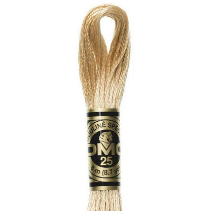 DMC Embroidery Floss, 6 - Strand - Tan Very Light 738 - Honey Bee Stamps