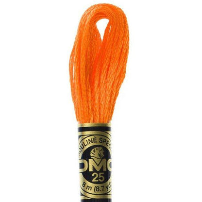 DMC Embroidery Floss, 6-Strand - Tangerine #740 - Honey Bee Stamps