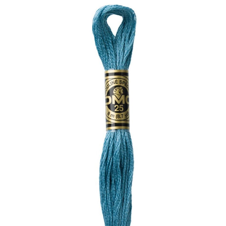 DMC Embroidery Floss, 6-Strand - Turquoise Dark #3810 - Honey Bee Stamps