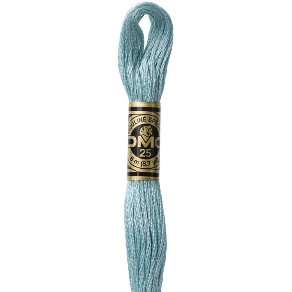 DMC カラーズ　青　ラインストーン DMC Embroidery Floss, 6-Strand - Turquoise Light #598 – Honey Bee