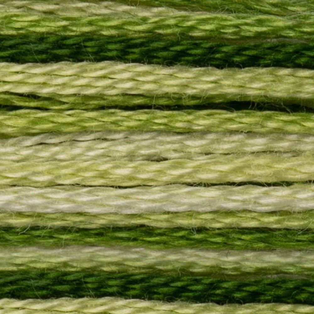 DMC Embroidery Floss, 6 - Strand - Variegated Avocado 92 - Honey Bee Stamps