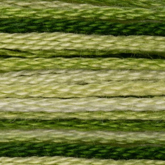 DMC Embroidery Floss, 6 - Strand - Variegated Avocado 92 - Honey Bee Stamps