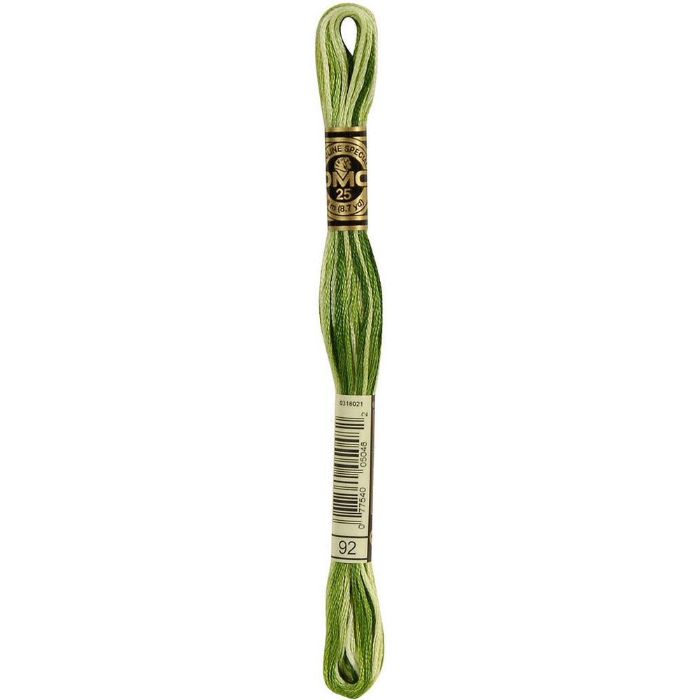 DMC Embroidery Floss, 6 - Strand - Variegated Avocado 92 - Honey Bee Stamps