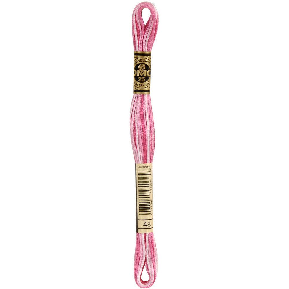 DMC Embroidery Floss, 6-Strand - Variegated Baby Pink #48 – Honey