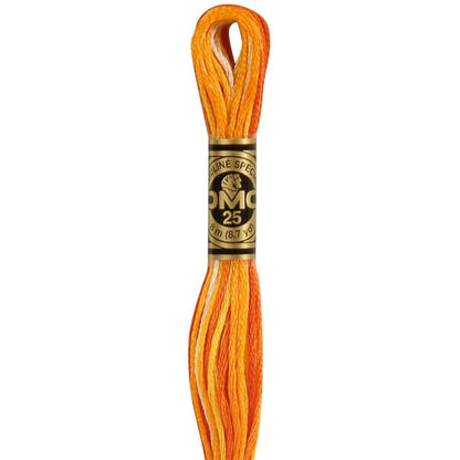 DMC Embroidery Floss, 6 - Strand - Variegated Burnt Orange 51 - Honey Bee Stamps