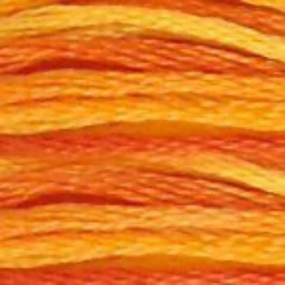 DMC Embroidery Floss, 6 - Strand - Variegated Burnt Orange 51 - Honey Bee Stamps
