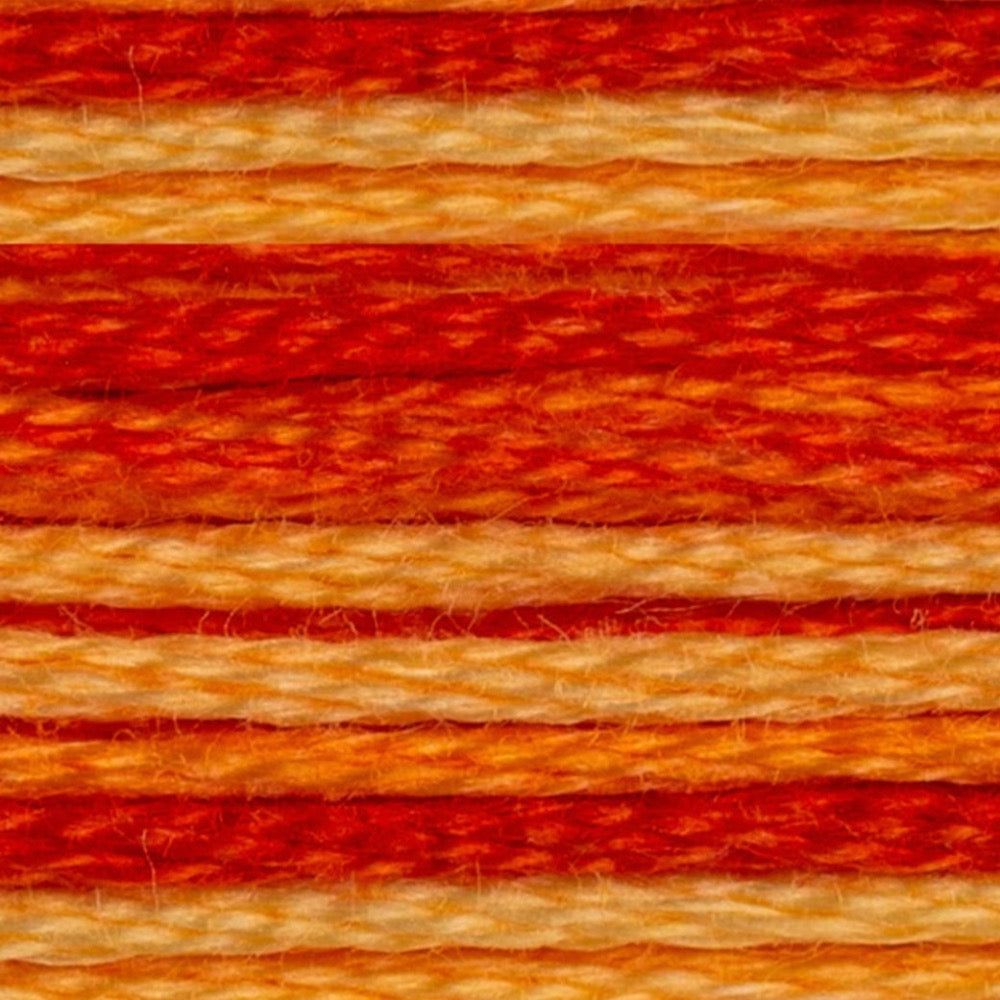 DMC Embroidery Floss, 6-Strand - Variegated Burnt Orange #51 - Honey Bee Stamps