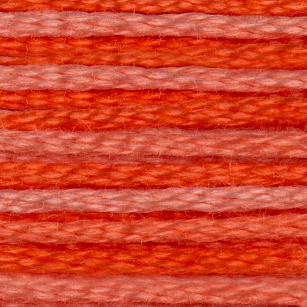 DMC Embroidery Floss, 6 - Strand - Variegated Coral 106 - Honey Bee Stamps