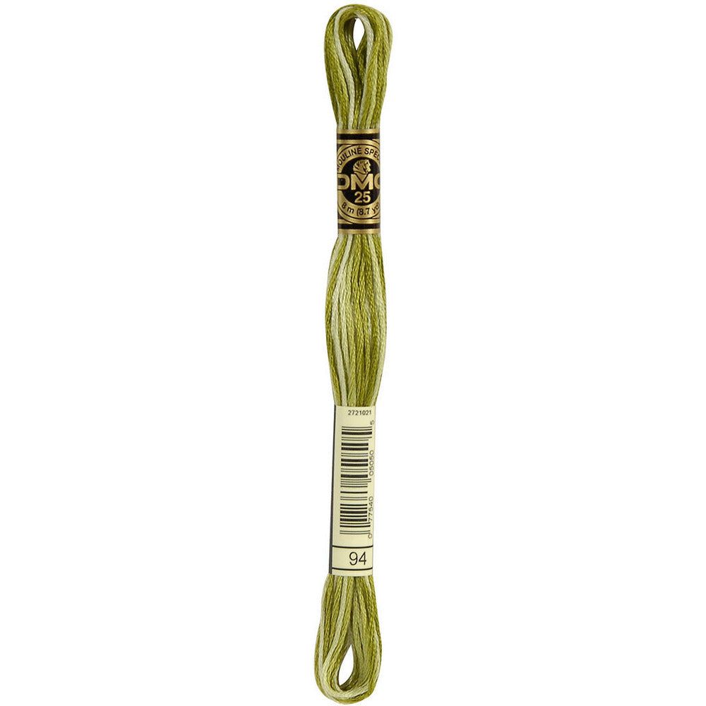 DMC Embroidery Floss, 6 - Strand - Variegated Khaki Green 94 - Honey Bee Stamps