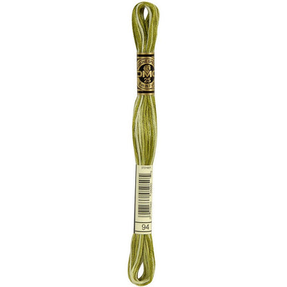 DMC Embroidery Floss, 6 - Strand - Variegated Khaki Green 94 - Honey Bee Stamps