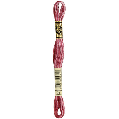 DMC Embroidery Floss, 6 - Strand - Variegated Mauve 99 - Honey Bee Stamps