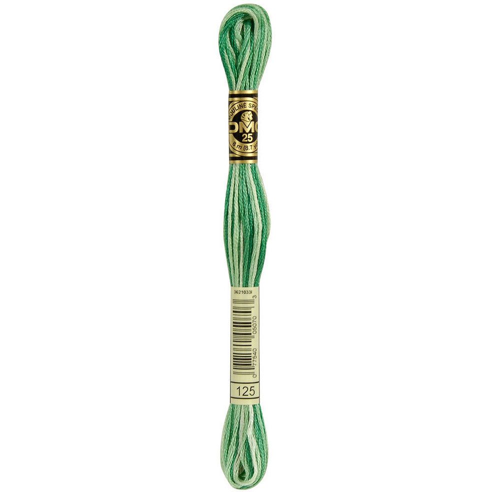 DMC Embroidery Floss, 6 - Strand - Variegated Seafoam Green 125 - Honey Bee Stamps