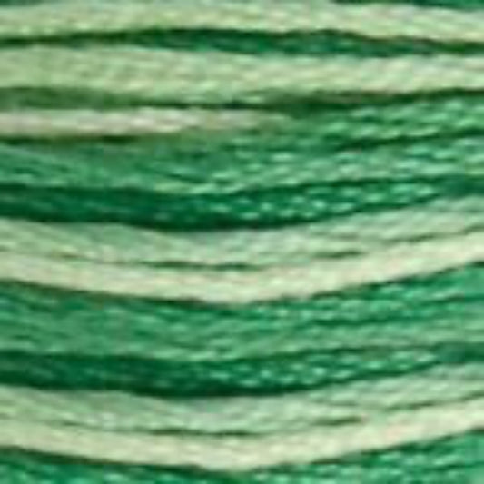 DMC Embroidery Floss, 6-Strand - Variegated Seafoam Green #125 - Honey Bee Stamps