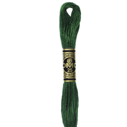 DMC Embroidery Floss, 6-Strand - Very Dark Hunter Green #895 - Honey Bee Stamps