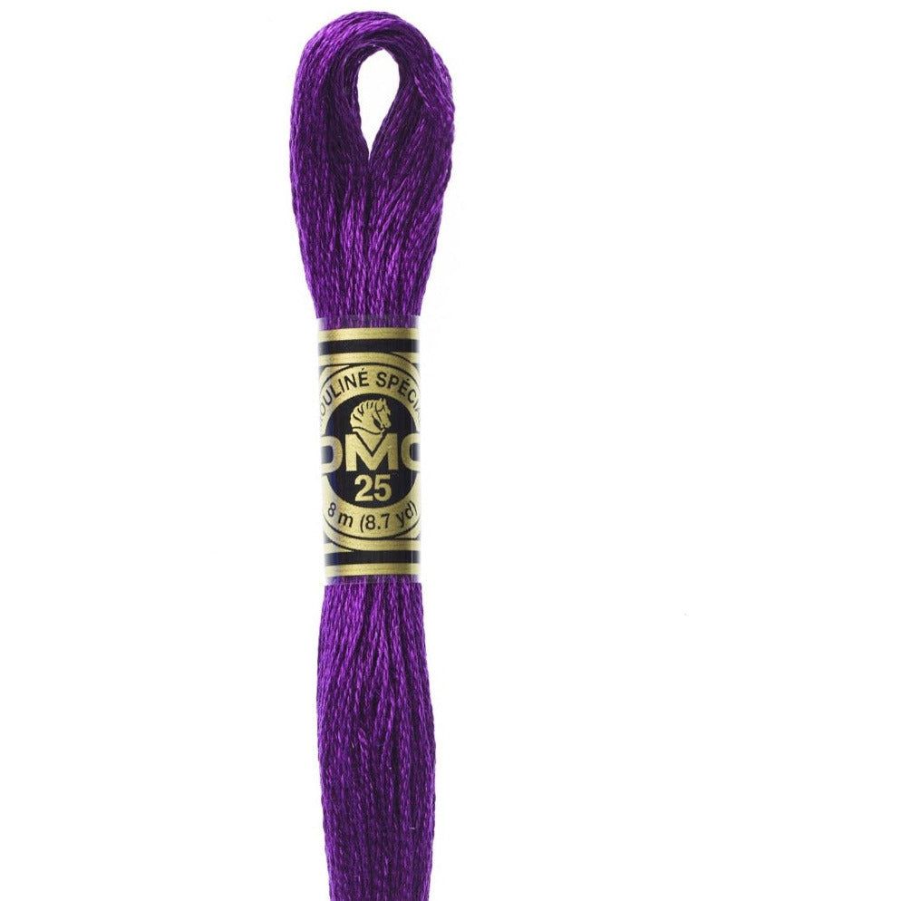 DMC Embroidery Floss, 6 - Strand - Violet Very Dark 550 - Honey Bee Stamps