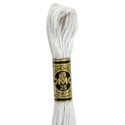 DMC Embroidery Floss, 6 - Strand - White Tin 01 - Honey Bee Stamps