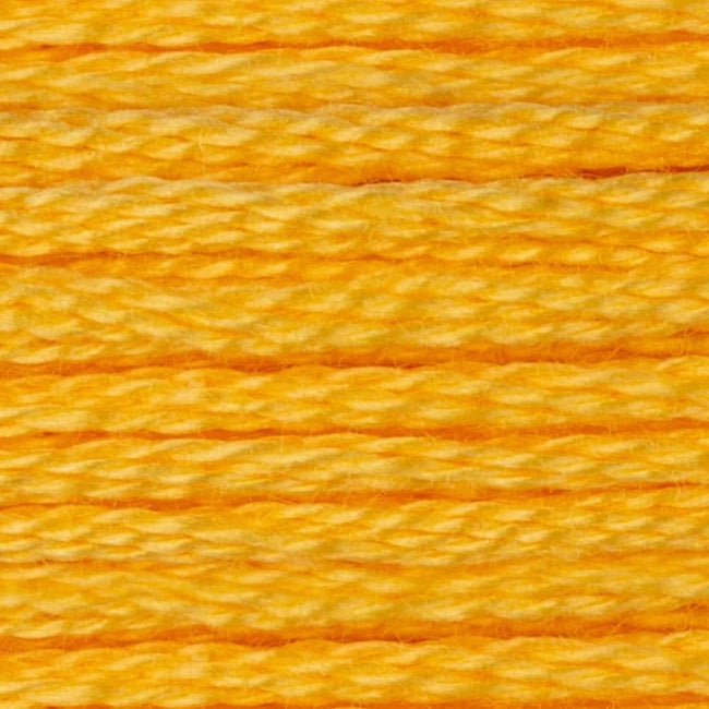 DMC Embroidery Floss, 6-Strand - Yellow Medium #743 - Honey Bee Stamps