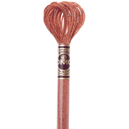 DMC Light Effects Embroidery Floss, 6 - Strand Special Thread - Copper E301 - Honey Bee Stamps