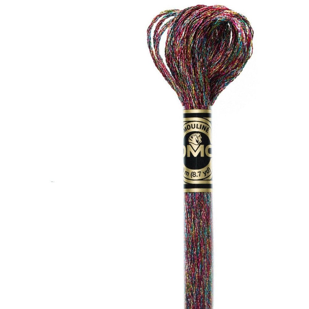 DMC Light Effects Embroidery Floss, 6 - Strand Special Thread - Gemstones E130 - Honey Bee Stamps